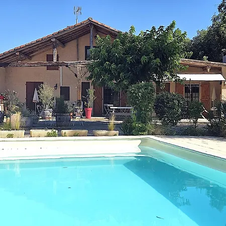 Belle Maison Mas Grenier - 14 Personnes - 11 Lits - Piscine Privee - Grand Jardin - Jeux Enfants - Parking Gratuit Sur Place *