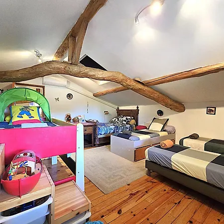 Belle Maison Mas Grenier - 14 Personnes - 11 Lits - Piscine Privee - Grand Jardin - Jeux Enfants - Parking Gratuit Sur Place * Mas-Grenier