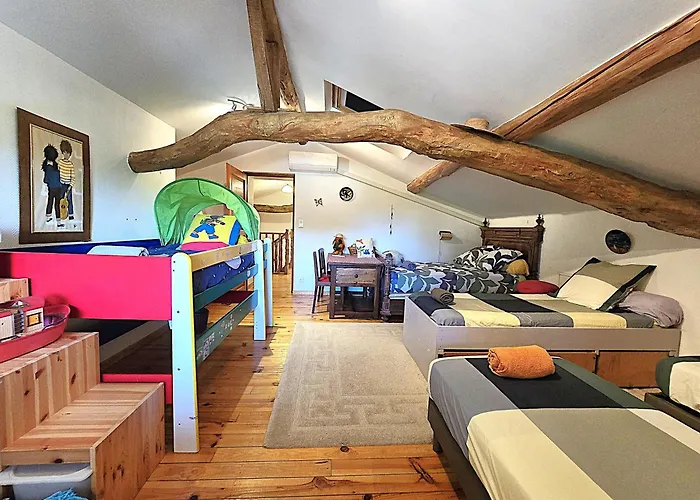 Σπίτι διακοπών Belle Maison Mas Grenier - 14 Personnes - 11 Lits - Piscine Privee - Grand Jardin - Jeux Enfants - Parking Gratuit Sur Place Mas-Grenier